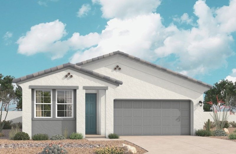 A new build home in the Phoenix valley